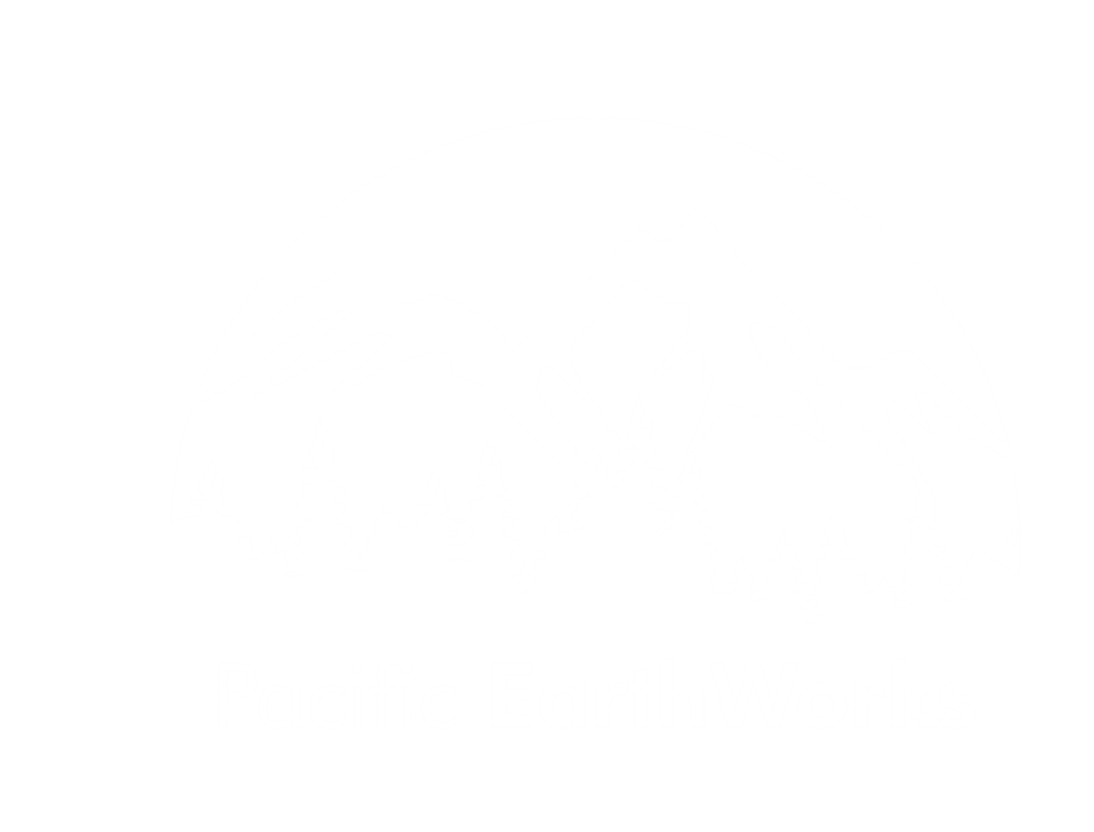 Pacific Earthworks LLC logo, Southern Oregon excavation and construction